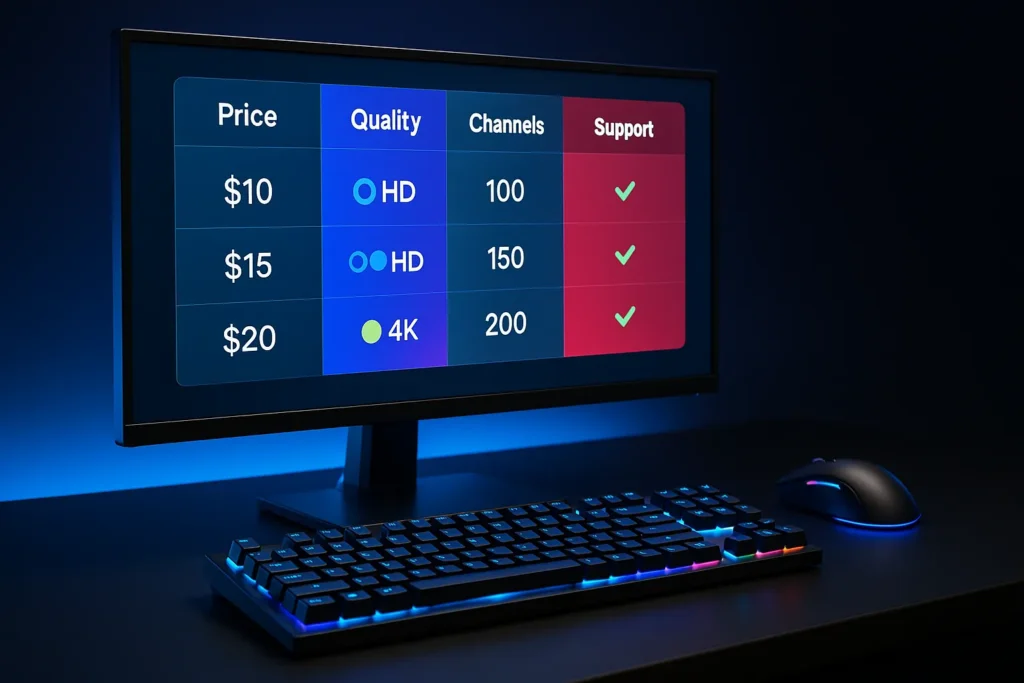 Multicanais Ao Vivo: Guia Completo Para Assistir Tv Online Em 2025 5 Comparativo de Plataformas de Multicanais ao Vivo em Setup Profissional
