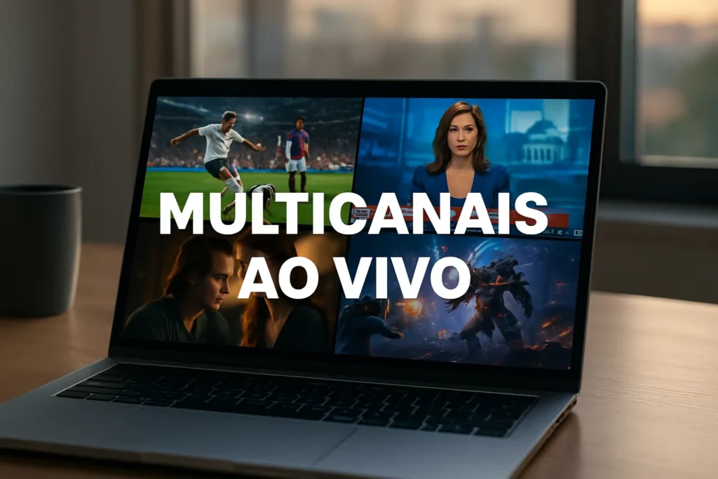 Multicanais Ao Vivo – Transmissoes Simultaneas em Notebook 4K